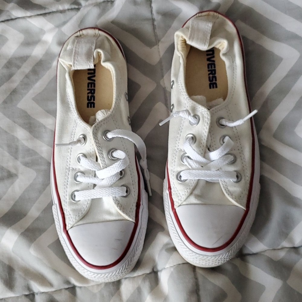White Converse